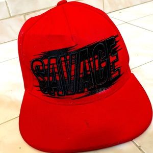 Red Savage Top Level SnapBack